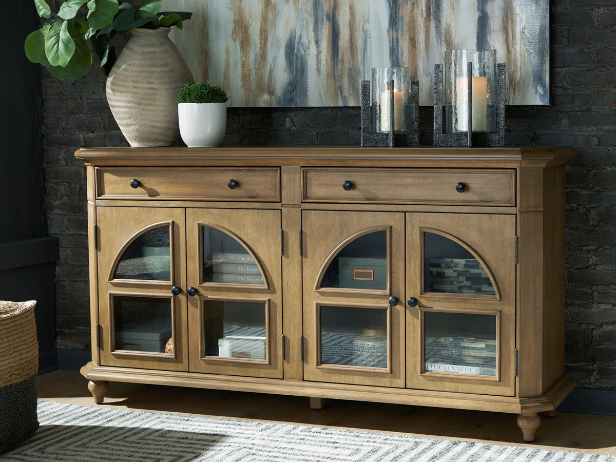 Barlomore - Accent Cabinet - Brown - R&R Furniture Gallery (Fountain Valley, CA)