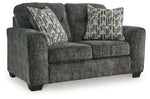 Lonoke - Loveseat - Gunmetal