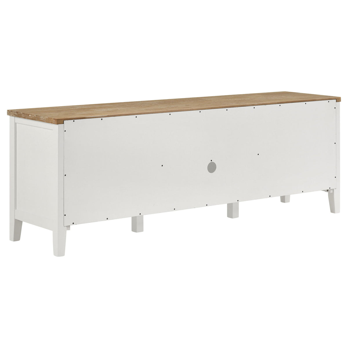 Evanston - 2 Door Stand - White