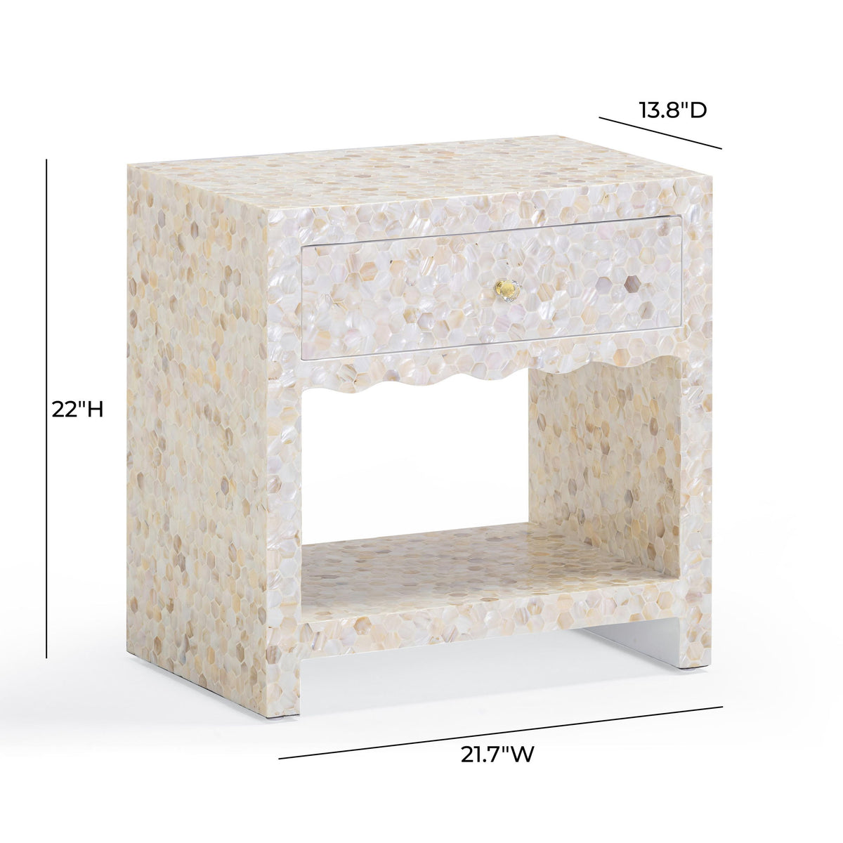 Piara - Nightstand - Natural - R&R Furniture Gallery (Fountain Valley, CA)