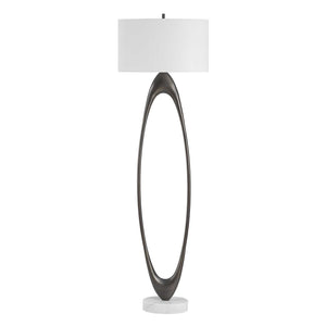 Sonic - Open Oval Floor Lamp - Bronze