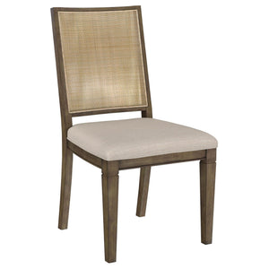 Stewart - Back Dining Side Chair (Set of 2) - Light Brown