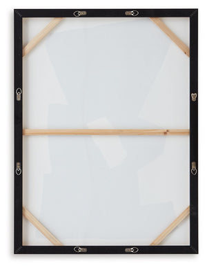 Garviery - Wall Art - Black / Cream - R&R Furniture Gallery (Fountain Valley, CA)