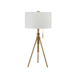 Zaya Stained Gold Table Lamp - R&R Furniture Gallery (Fountain Valley, CA)