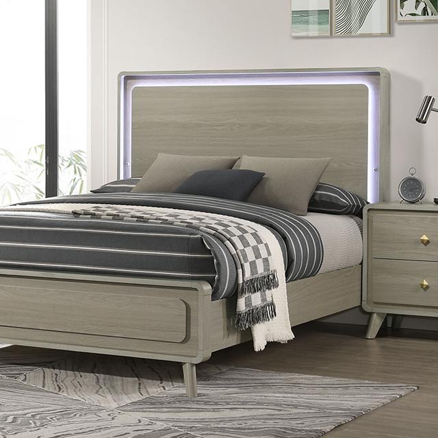 Rainier E.King Bed - R&R Furniture Gallery (Fountain Valley, CA)