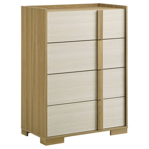Lincoln - 4 Drawer Chest Of Drawers - Natural