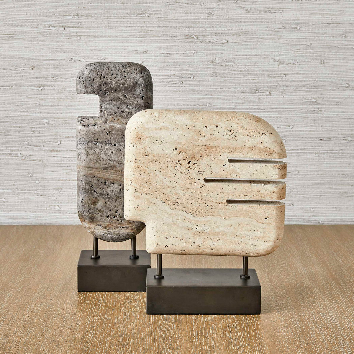 Ancient Lore - Tall Sculpture - Bronze / Gray