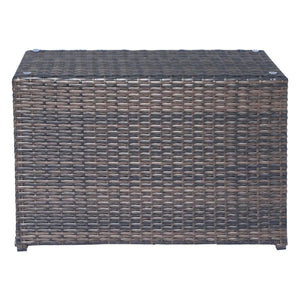 Modular 4 Person Outdoor Seating Group With Cushions - Espresso