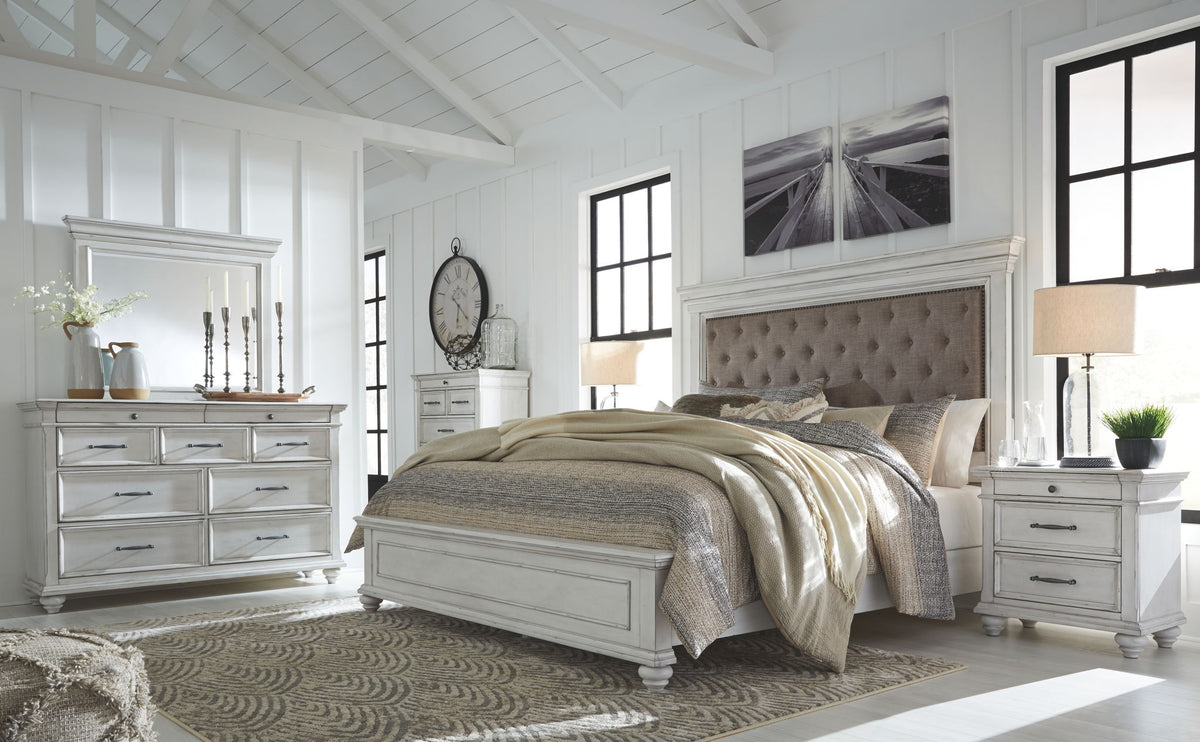 Kanwyn - Upholstered Bedroom Set - R&R Furniture Gallery (Fountain Valley, CA)