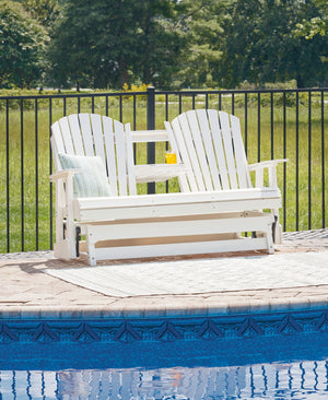 Hyland Wave - Glider Loveseat - R&R Furniture Gallery (Fountain Valley, CA)