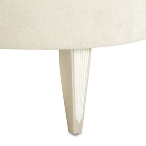 La Marisia - Chenille Chaise - Tranquil / Light Champagne - R&R Furniture Gallery (Fountain Valley, CA)