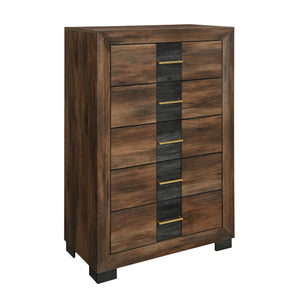 Prime - 5 Piece Bedroom Set With LED Headboard