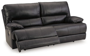 Mountainous - 2 Seat Power Reclining Sofa With Adj Headrest - Eclipse - R&R Furniture Gallery (Fountain Valley, CA)