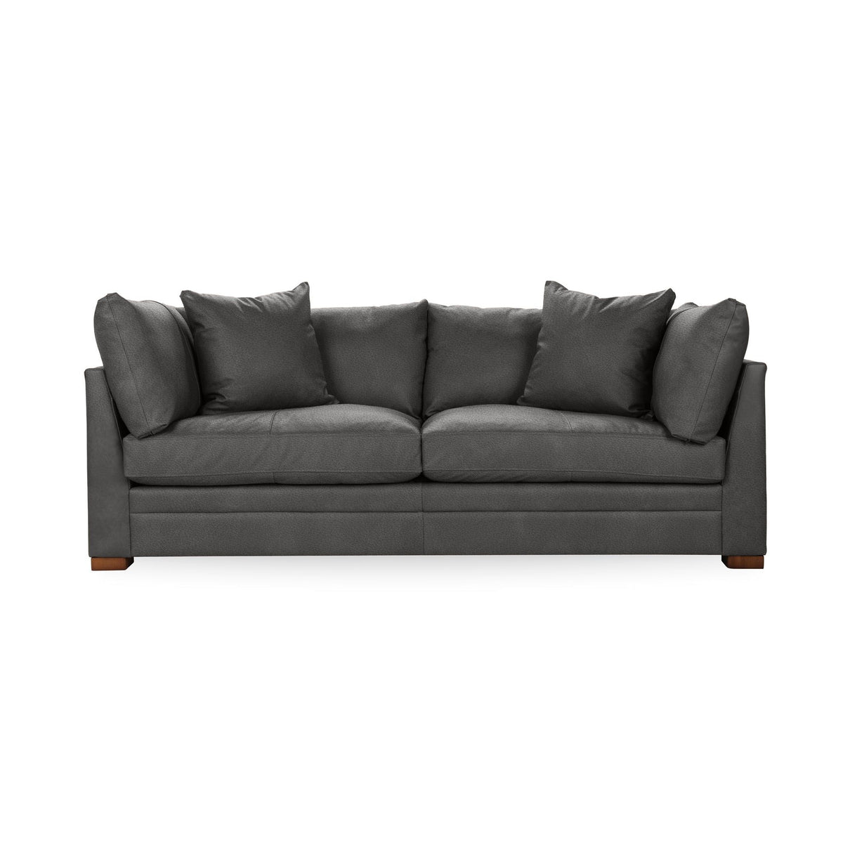 Classic Home Audrey stationary sofa with plush fabric and elegant design, shown in a living room setting.