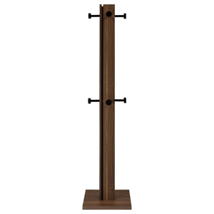 Rawlins - Coat Rack With 8 Hooks - Walnut