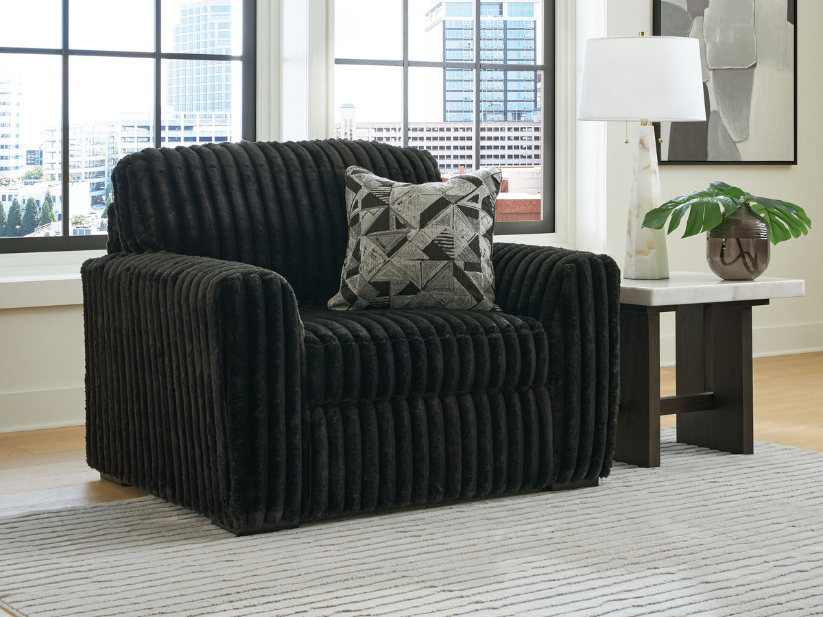 Midnight-Madness - Chair And A Half - R&R Furniture Gallery (Fountain Valley, CA)