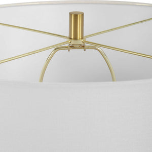 Armitage - Textured Table Lamp - Blue / Brown / Gray / White