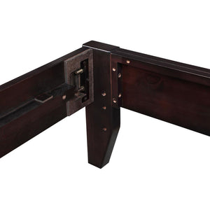 Platform Bed With Tapered Legs