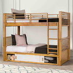 Richland - Twin/Twin Bunk Bed, Light Oak