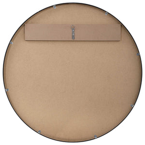 Round Mirror - Satin Black