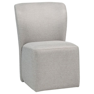 Jaelynn Upholstered Parsons Dining Side Chair Beige (Set of 2)