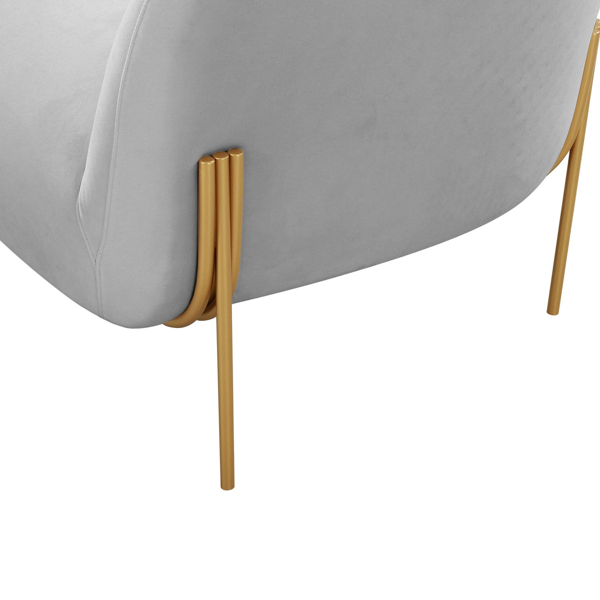 Kandra - Velvet Accent Chair - R&R Furniture Gallery (Fountain Valley, CA)