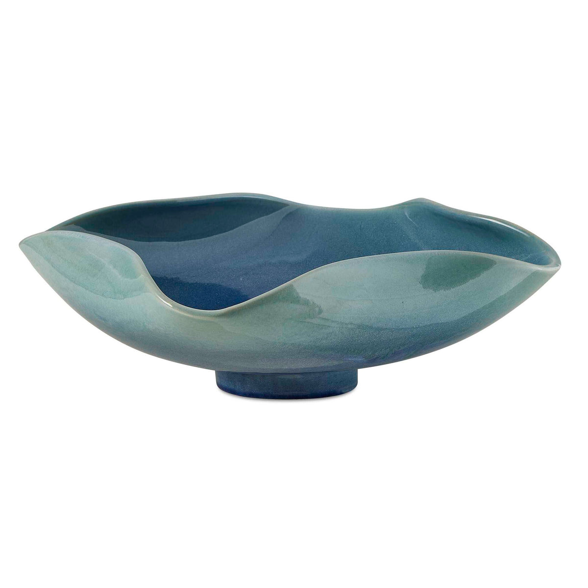 Blue Lagoon - Outdoor Bowl - Blue / Green