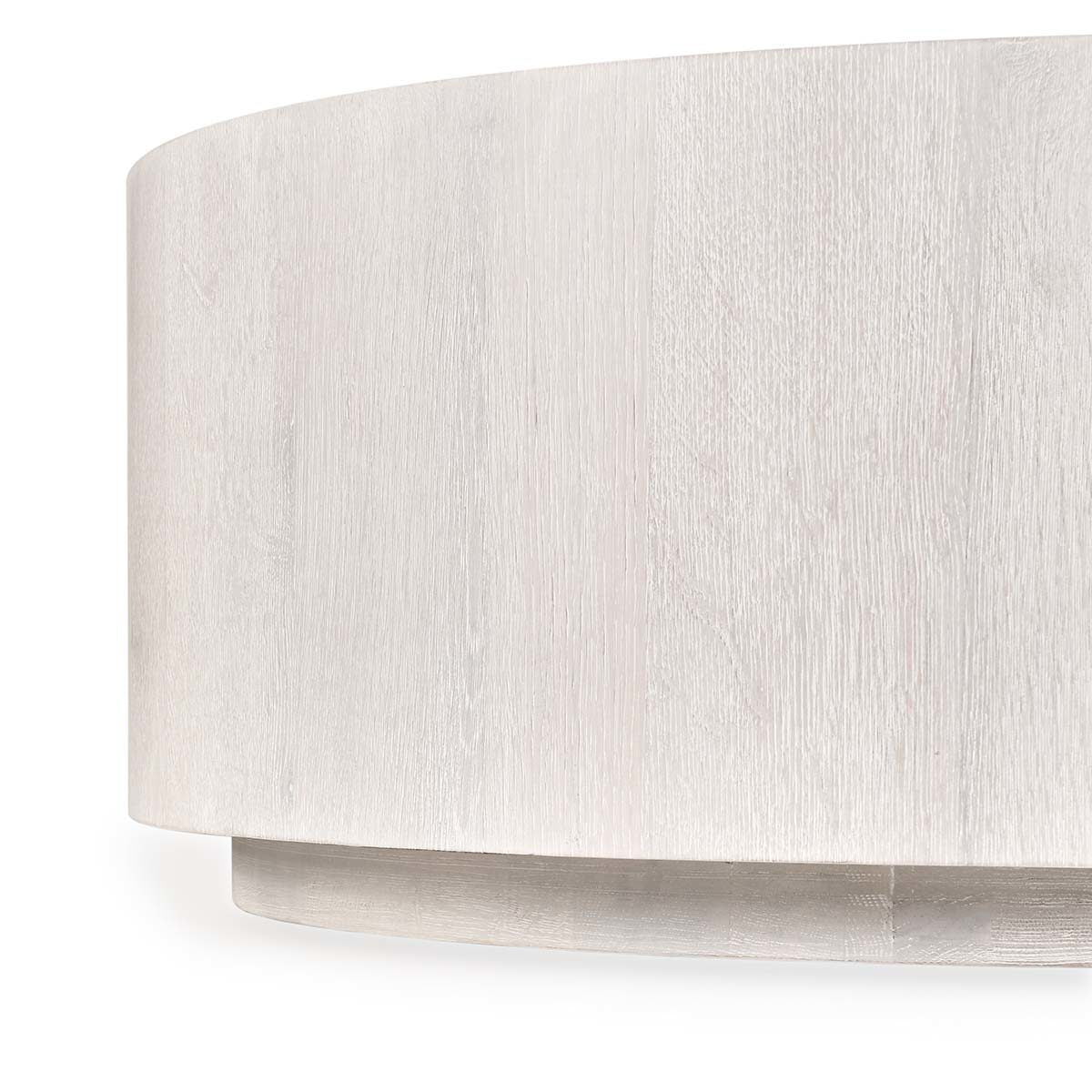 Layne - Round Coffee Table With Casters - R&R Furniture Gallery (Fountain Valley, CA)