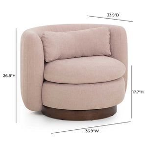 Nura - Swivel Accent Chair - R&R Furniture Gallery (Fountain Valley, CA)