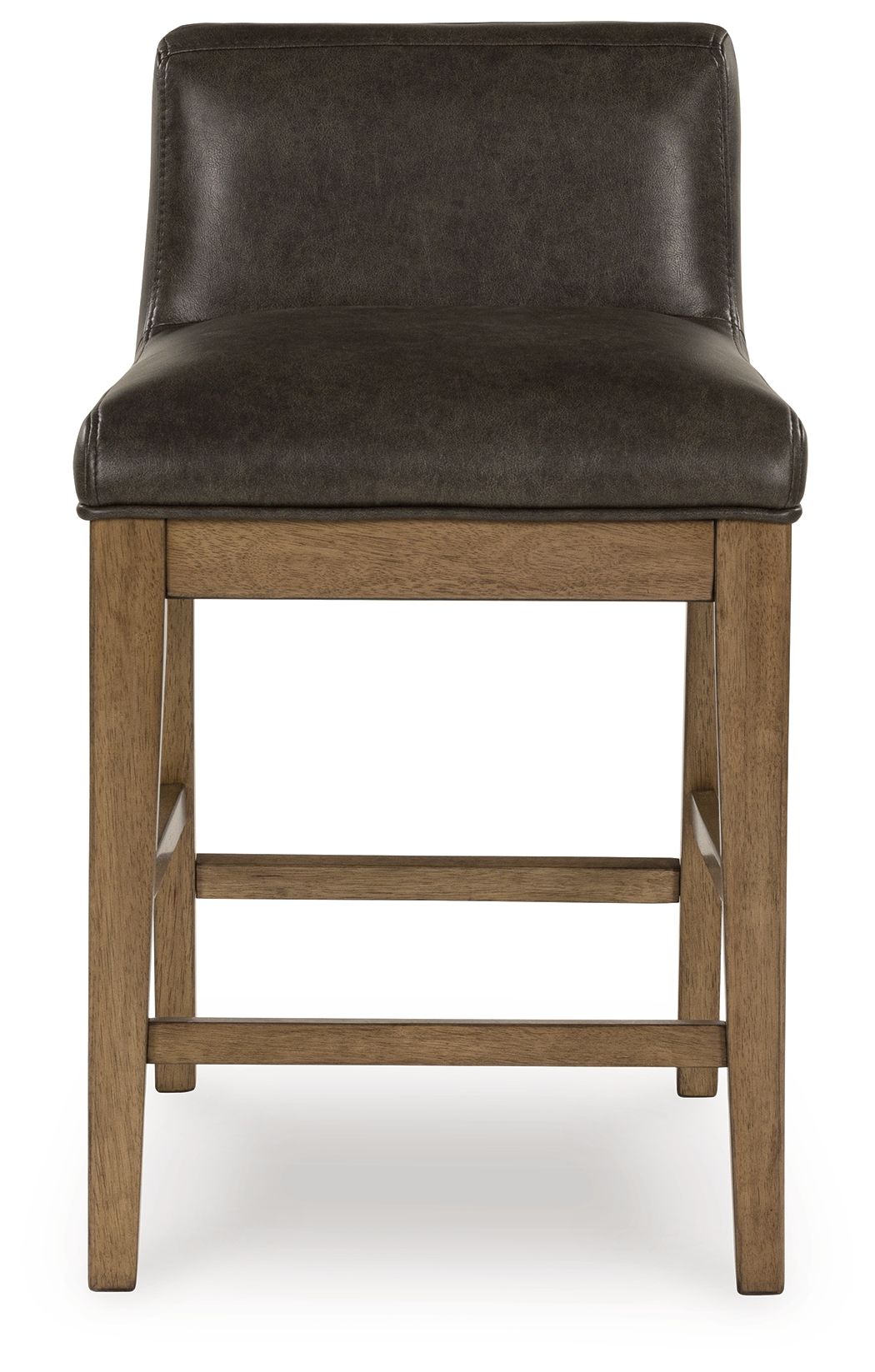 Cabalynn - Upholstered Barstool (Set of 2) - Two-tone Brown - R&R Furniture Gallery (Fountain Valley, CA)