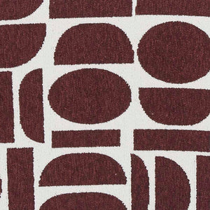 Pippa - Geometric Jacquard Weave Stool - R&R Furniture Gallery (Fountain Valley, CA)