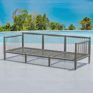 Borneo - Outdoor Sofa - Brown / Oyster White