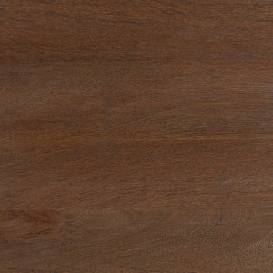 Classic Home Glendale dining table in toasted chestnut wood, showcasing a sturdy rectangular design with a smooth finish.
