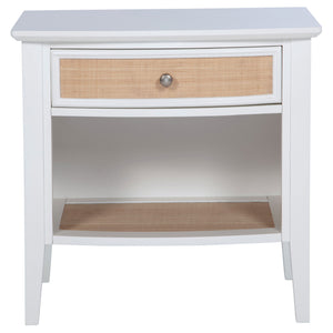Talia - 1 Drawer Nightstand - White