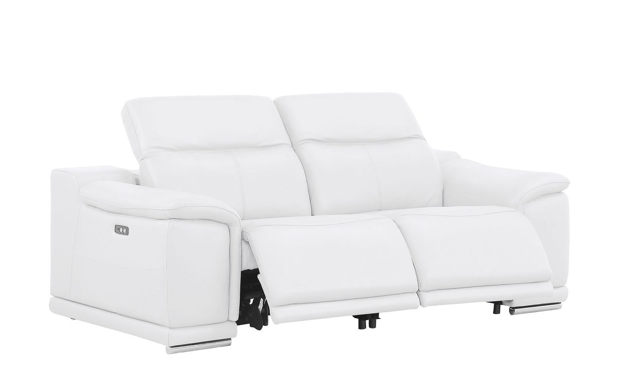 2679 - Genuine Leather Reclining Set (Sofa And Loveseat With 4 Power Recliners)