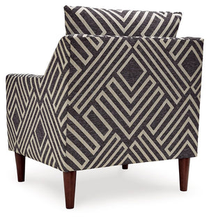 Morrilton Next-Gen Nuvella - Accent Chair - Natural / Charcoal - R&R Furniture Gallery (Fountain Valley, CA)