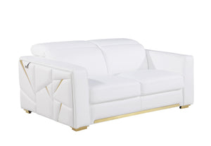1120 - Leather Living Room Set - R&R Furniture Gallery (Fountain Valley, CA)