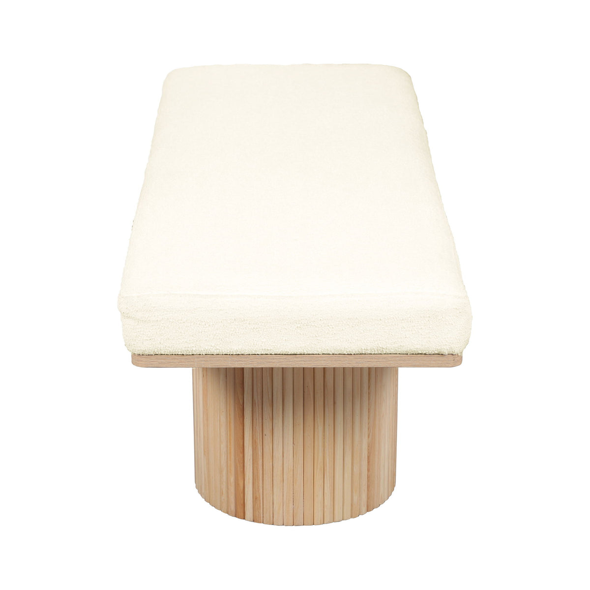 Sagano - Bench - Natural / White - R&R Furniture Gallery (Fountain Valley, CA)