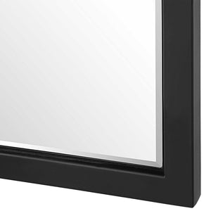 Vaulted Mirror - Black