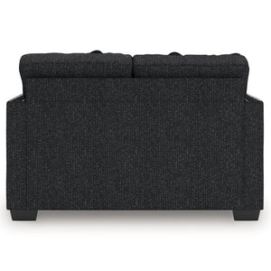 Jasmine Peaks - Loveseat - Coal - R&R Furniture Gallery (Fountain Valley, CA)