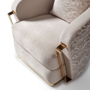 Carmela - Accent Chair - R&R Furniture Gallery (Fountain Valley, CA)