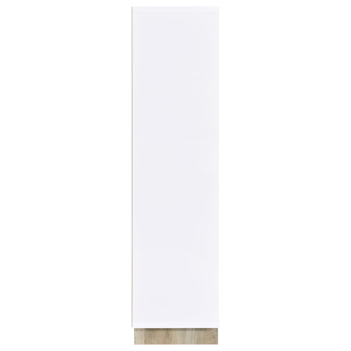 Geilys - 8 Shelf Bookcase With Arch Details - White
