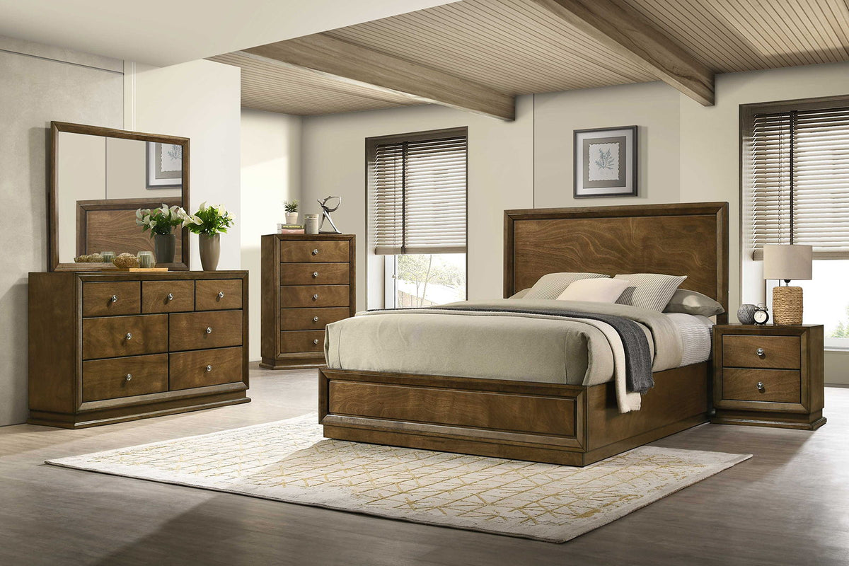 Kirkham - Full Bed, Walnut