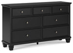 Lanolee - Dresser - Black - R&R Furniture Gallery (Fountain Valley, CA)