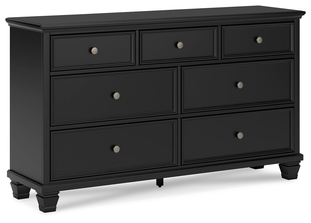 Lanolee - Dresser - Black - R&R Furniture Gallery (Fountain Valley, CA)