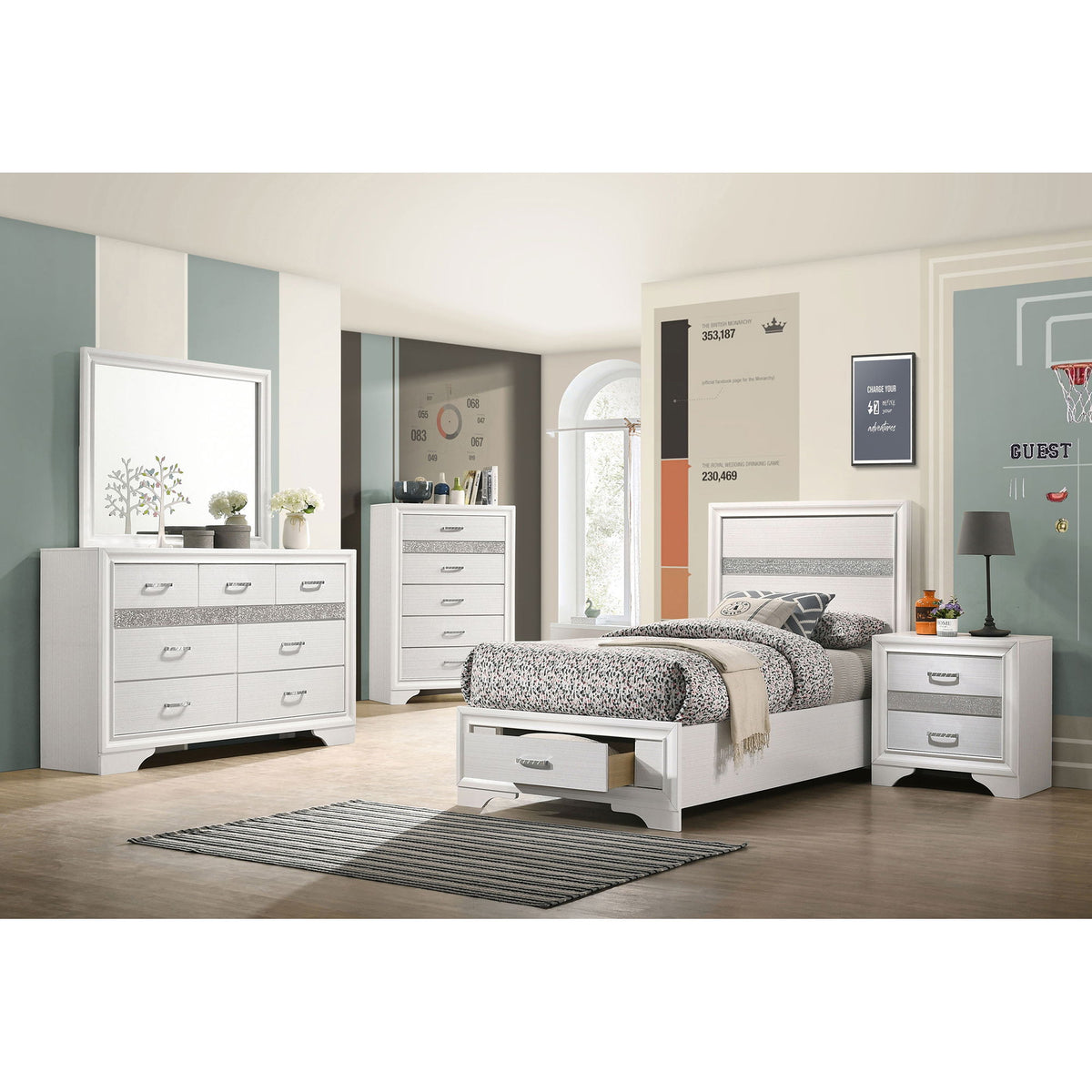 Annie - 5 Piece Bedroom Set