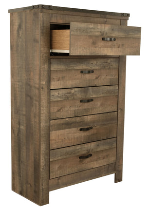 Trinell - Five Drawer Chest - Brown - R&R Furniture Gallery (Fountain Valley, CA)