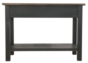 Tyler Creek - Sofa Table - Grayish Brown / Black - R&R Furniture Gallery (Fountain Valley, CA)
