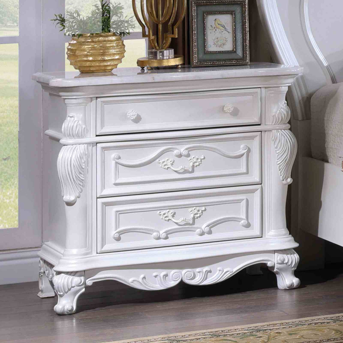 Nightstand, White - FM7635WH-N