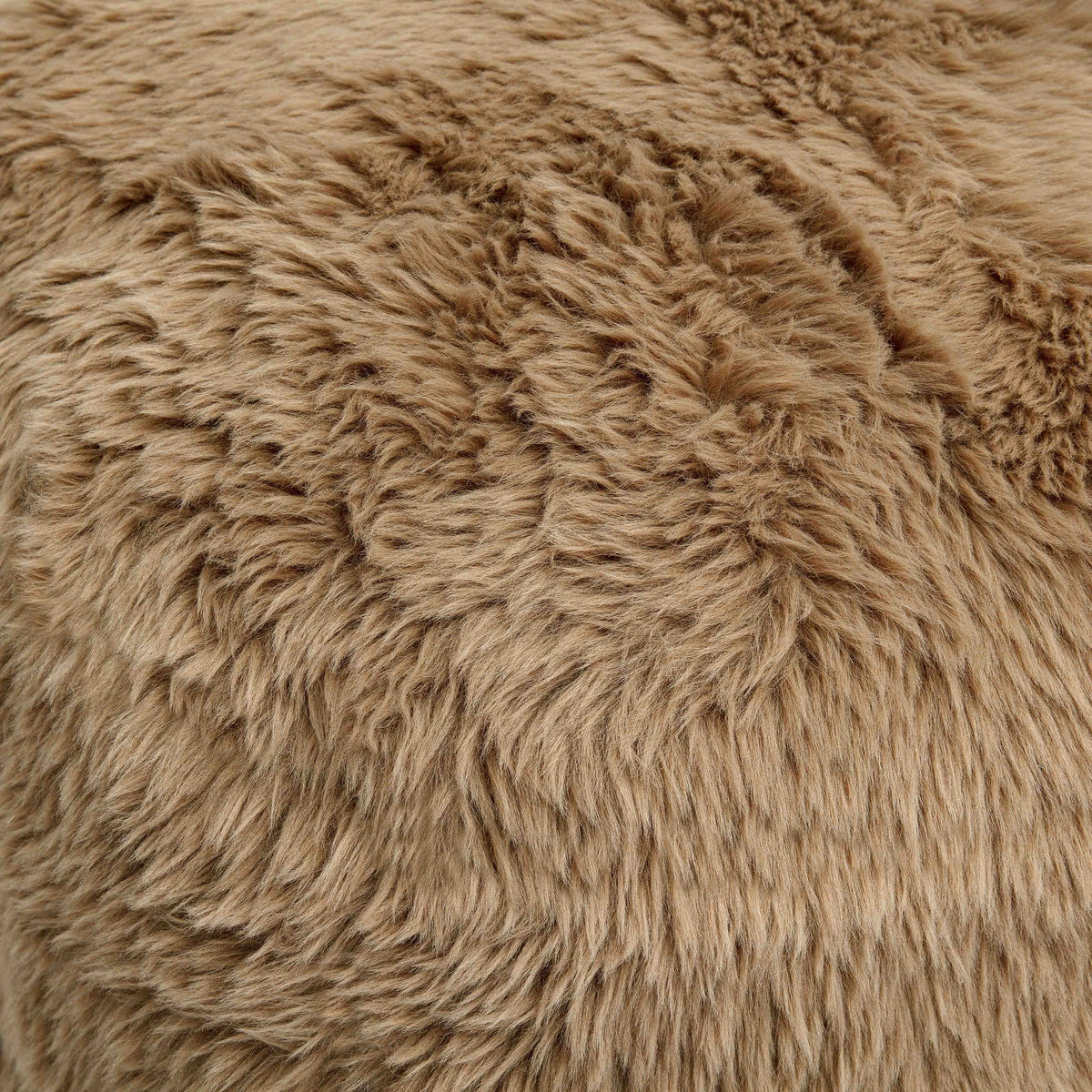 Britt - Vegan Shearling Ottoman - R&R Furniture Gallery (Fountain Valley, CA)
